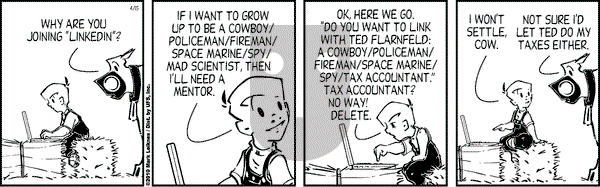 Cow and Boy Classics on Friday June 13, 2025 Comic Strip