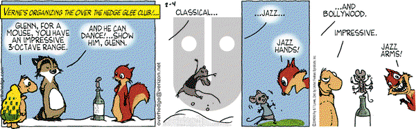 Over the Hedge on Thursday February 4, 2010 Comic Strip