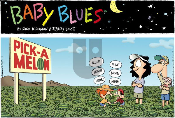 Baby Blues on Sunday June 12, 2005 Comic Strip