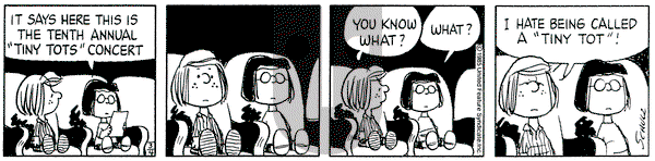 Peanuts on Monday March 4, 1985 Comic Strip