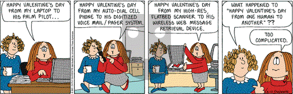 Cathy Classics on Tuesday February 13, 2001 Comic Strip