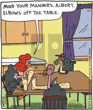 The Argyle Sweater on Monday January 21, 2013 Comic Strip
