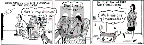 Fred Basset on Saturday May 22, 2004 Comic Strip