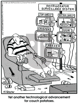 Close to Home on Wednesday November 12, 1997 Comic Strip