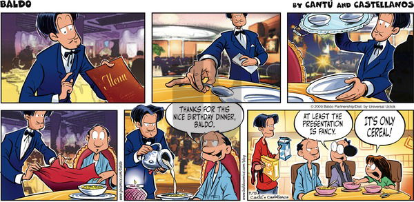 Baldo on Sunday November 15, 2009 Comic Strip