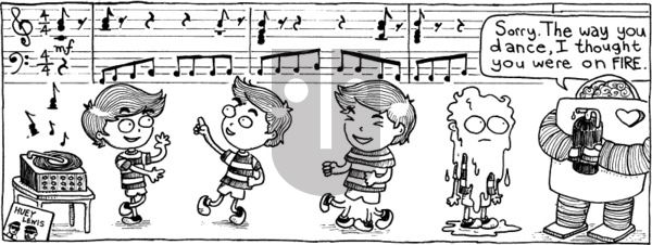 Robbie and Bobby on Wednesday January 1, 2025 Comic Strip