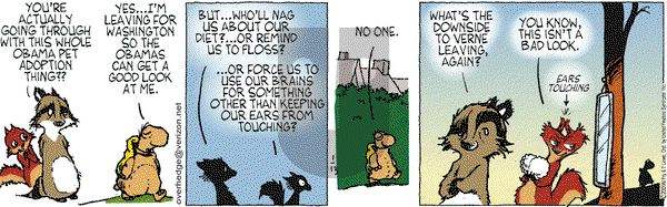Over the Hedge on Sunday May 3, 2009 Comic Strip
