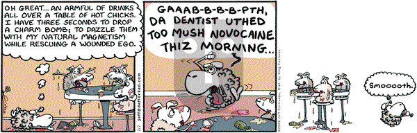 DeFlocked on Monday February 2, 2009 Comic Strip