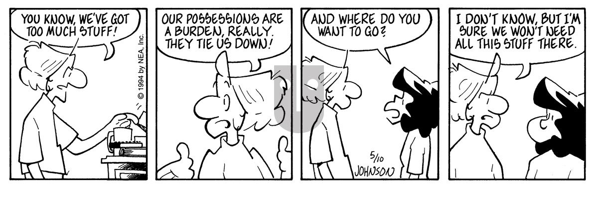 Arlo and Janis - Tuesday May 10, 1994 Comic Strip