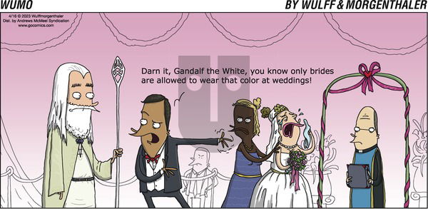 WuMo - Sunday April 16, 2023 Comic Strip