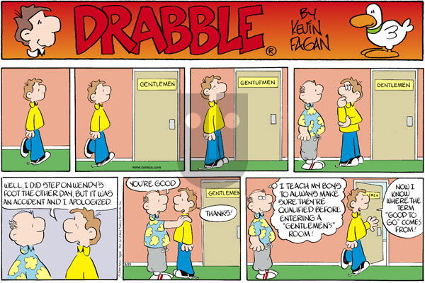 Drabble on Sunday August 20, 2006 Comic Strip