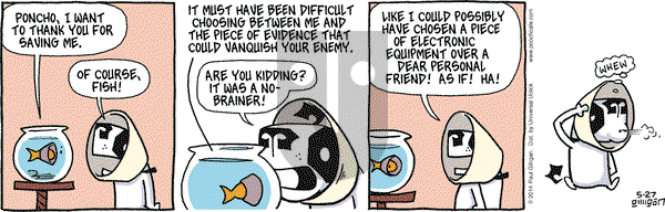 Pooch Cafe on Tuesday May 27, 2014 Comic Strip
