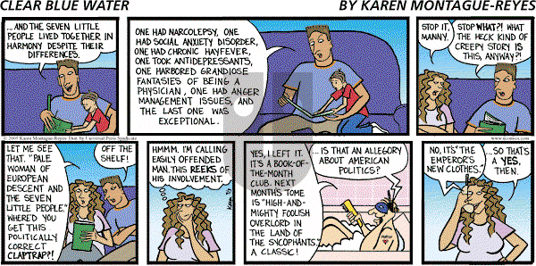 Clear Blue Water on Sunday July 3, 2005 Comic Strip
