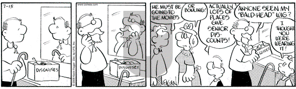 Drabble on Tuesday July 15, 2008 Comic Strip