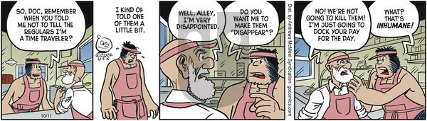 Alley Oop - Friday October 11, 2024 Comic Strip