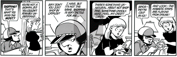 Doonesbury on Tuesday March 7, 1995 Comic Strip