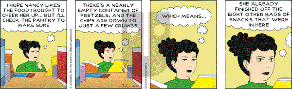 Nancy on Monday January 13, 2020 Comic Strip