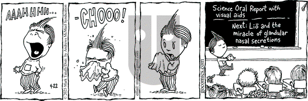 Lio on Tuesday April 22, 2025 Comic Strip