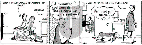 Fred Basset on Tuesday November 16, 2004 Comic Strip