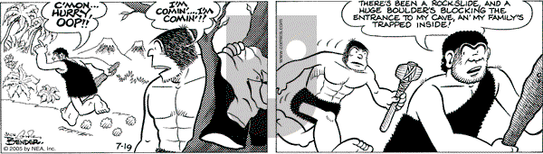 Alley Oop on Tuesday July 19, 2005 Comic Strip