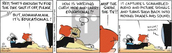 Red and Rover on Saturday January 19, 2019 Comic Strip