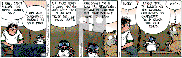 Get Fuzzy on Tuesday December 18, 2012 Comic Strip