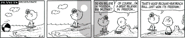 Peanuts - Tuesday August 18, 1970 Comic Strip
