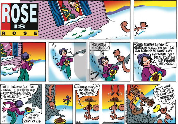 Rose is Rose on Sunday December 21, 2014 Comic Strip