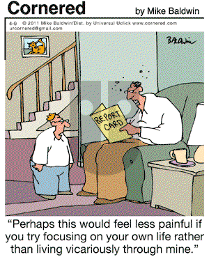 Cornered - Saturday April 9, 2011 Comic Strip