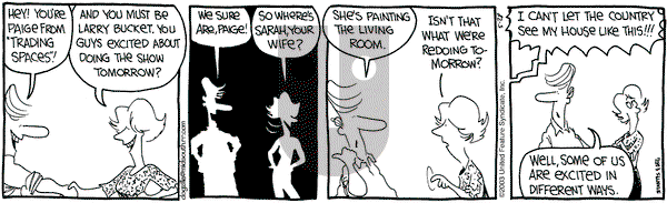The Buckets on Wednesday May 28, 2003 Comic Strip