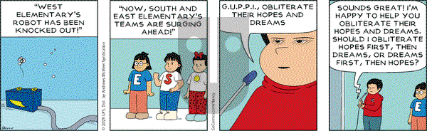 Nancy on Friday June 6, 2025 Comic Strip