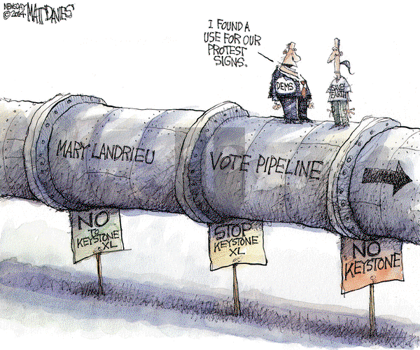Matt Davies on Tuesday November 18, 2014 Comic Strip
