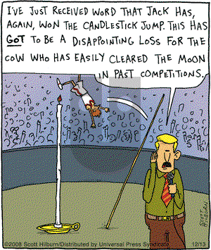 The Argyle Sweater on Saturday December 13, 2008 Comic Strip