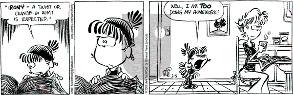 Heart of the City - Saturday February 5, 2005 Comic Strip