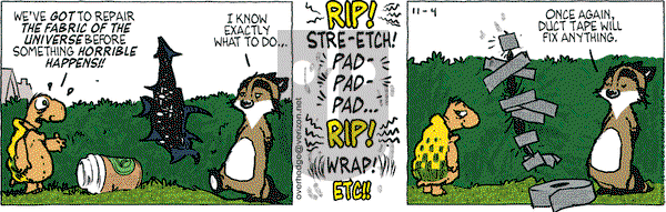 Over the Hedge on Thursday November 4, 2010 Comic Strip