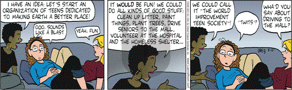 Luann on Thursday June 26, 2008 Comic Strip
