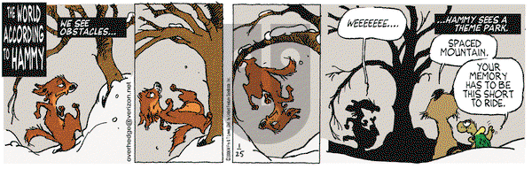 Over the Hedge on Wednesday January 25, 2006 Comic Strip