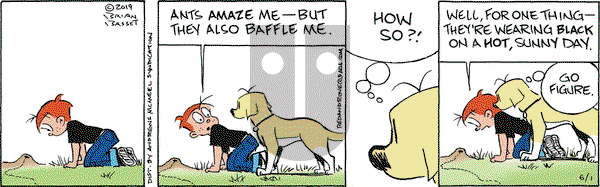 Red and Rover on Saturday June 1, 2019 Comic Strip