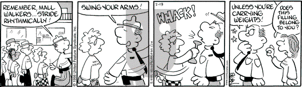 Drabble on Sunday August 16, 1998 Comic Strip