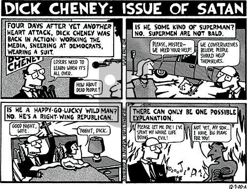 Ted Rall on Thursday December 7, 2000 Comic Strip