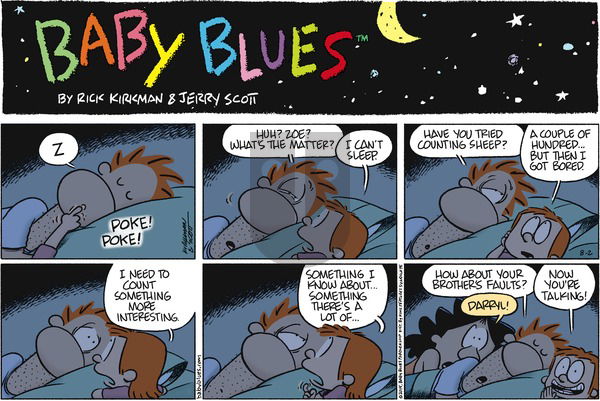 Baby Blues on Sunday August 2, 2015 Comic Strip