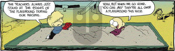 The Buckets on Saturday March 26, 2016 Comic Strip