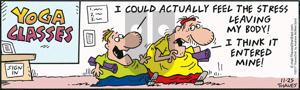 Frank and Ernest on Saturday November 25, 2017 Comic Strip