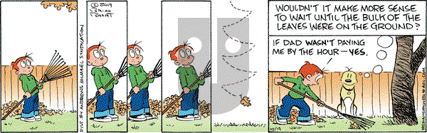 Red and Rover on Saturday October 19, 2019 Comic Strip