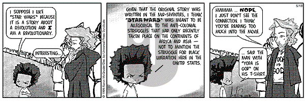 The Boondocks on Tuesday December 19, 2006 Comic Strip