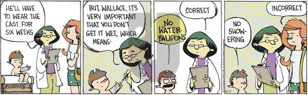 Wallace the Brave on Saturday August 17, 2019 Comic Strip