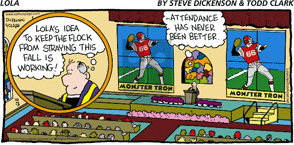 Lola on Sunday October 13, 2002 Comic Strip