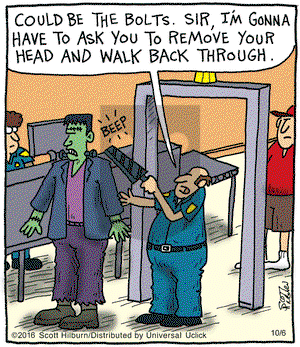 The Argyle Sweater on Thursday October 6, 2016 Comic Strip