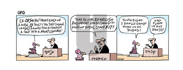 UFO - Thursday August 1, 2024 Comic Strip