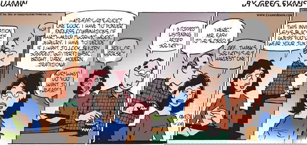 Luann on Sunday October 24, 2004 Comic Strip